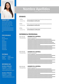 Curriculum Vitae para Editar y Descargar