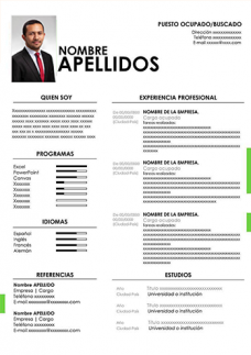 Modelo de CV en Word Gratis