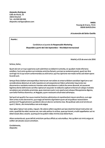 Plantilla de Carta Formal