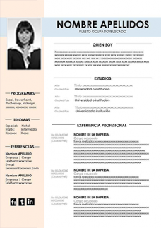 Ejemplo de Curriculum Vitae Funcional