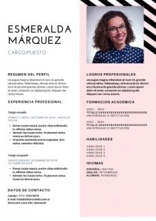 curriculum para descargar y editar