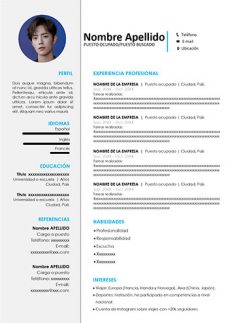 Template CV Free in Word