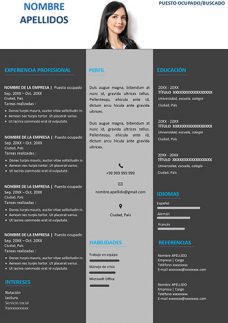 Esquema de Curriculum Vitae