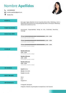 Sin experiencia curriculum vitae basico