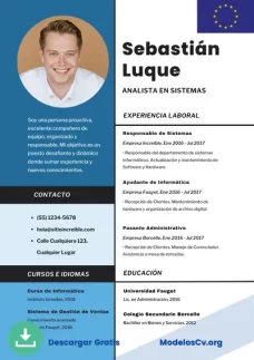 Plantilla de Curriculum Vitae Europeo (CV Europass 2025)